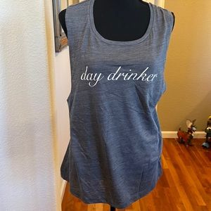 XL day drinker tank top new never worn